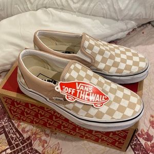Frappe/Tru classic slip on vans , size 3.5 US men , 5.0 US women